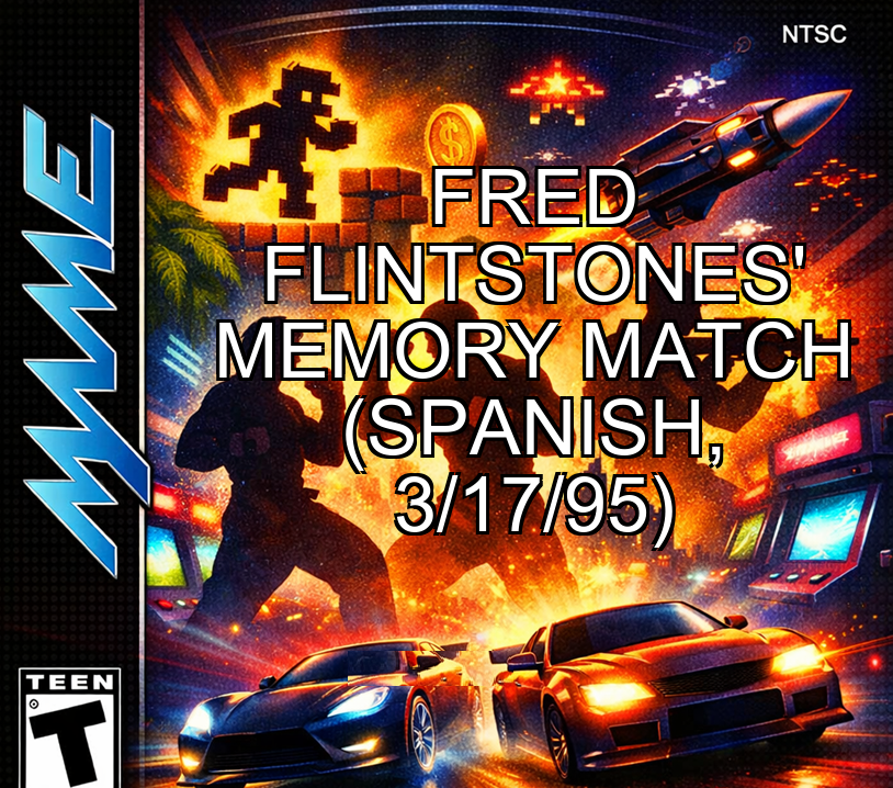 Fred Flintstones' Memory Match (Spanish, 3/17/95)